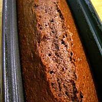 recette Cake au chocolat, amandes et rhum Valrhona...