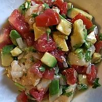 recette Ceviche tomate avocat