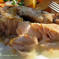 recette Darnes de saumon bbq, sauce agrumes et pastis +