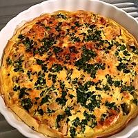 recette QUICHE AU POULET ET BÉCHAMEL