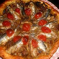 recette Tarte fine aux sardines