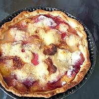 recette TARTE AUX PECHES