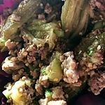 recette Salade thaï viande hachée aubergine