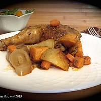 recette Poulet en crapaudine d’Albert Elbilia +