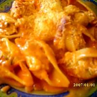 recette Conchigliones à la ricotta et au poulet