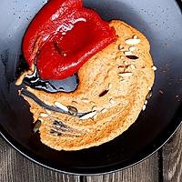 recette Houmous de poivrons grillés, haricots rouges et piment