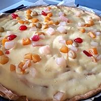 recette Tarte crème pâtissière aux fruits