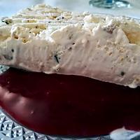 recette Nougat glacé avec son coulis de fruits rouges