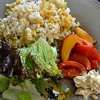 recette Riz aux lentilles, abricots et tomates rôtis