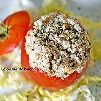 recette Tomate farcie aux filets de sardine