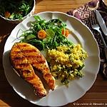 recette Darnes de saumon bbq trop bonnes, saveurs indiennes +