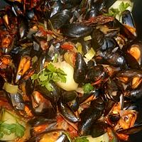 recette Moules à la provençale avec sa rouille