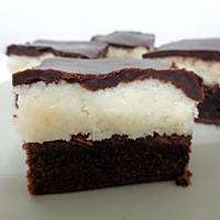 recette BROWNIES NOIX DE COCO CHOCOLAT