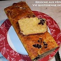 recette Brioche aux pépites