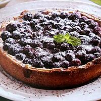 recette Tarte aux myrtilles