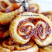 recette Palmier à la confiture de lait et cacao