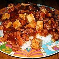 recette Mabodon - mapodofu *Chinois*