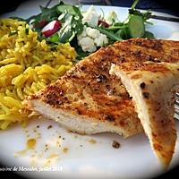 recette Escalopes de poulet grillées simplifiées +