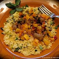 recette Poêlée de merguez à la bière, couscous aux pistaches +