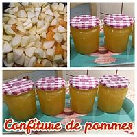 recette CONFITURE DE POMME