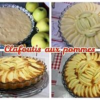 recette CLAFOUTIS AUX POMMES