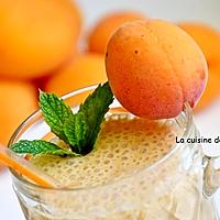 recette Smoothie aux abricots, melon, pêche et guarana blanc
