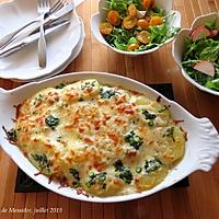 recette Gratin du pêcheur aux herbes fraîches +