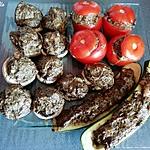 recette Légumes farcis à la saucisse de foie