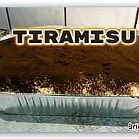 recette TIRAMISU