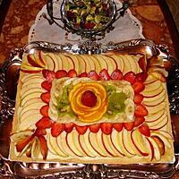 recette tarte aux fruits "autre présentation"
