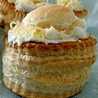 recette VOL AU VENT A LA BRANDADE