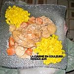 recette Poulet au lait de coco /Petits paniers