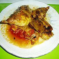 recette cuisses de poulet au four