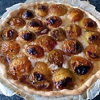 recette Tarte aux prunes jaunes