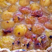 recette tarte aux prunes jaune