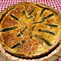 recette Tarte aux jambon.asperges.