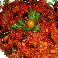 recette Aubergines à la marocaine (Zaalouk)