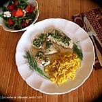 recette Filets d’aiglefin au pesto d’aneth +