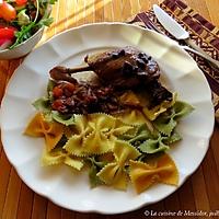 recette Cuisses de canard braisées à l’italienne, version 3 +