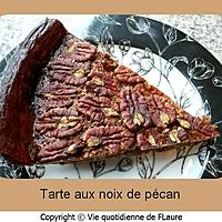 recette Tarte aux noix de pécan