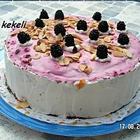 recette Bavarois aux mûres