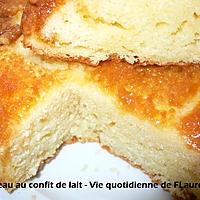 recette Gâteau au confit de lait