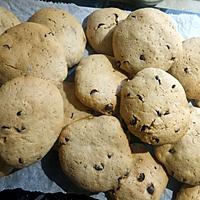 recette Cookies aux pépites de chocolat