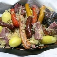 recette Choucroute Alsacienne maison.