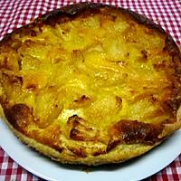 recette Tarte à l'ananas.et crème fraiche.