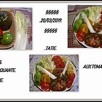 recette Salade Barbucine aux tomates fondante.