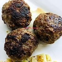 recette Boulette de boeuf au miel