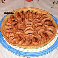 recette Tarte aux pomme et à la gelée de coing