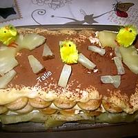 recette Tiramisu au Mascarpone/ananas.