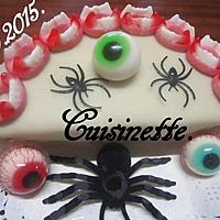 recette Gâteau Halloween avec sa compotée.